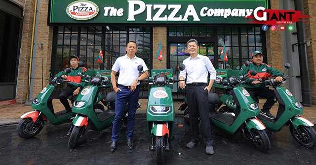 ไมเนอร์ ฟู้ด นำร่องใช้รถจักรยานยนต์ไฟฟ้าส่ง Pizza Company