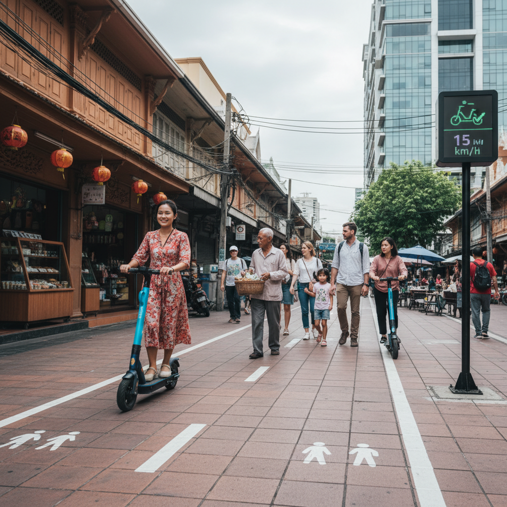 กฎทางเท้าใหม่ กระทบคนใช้สกู๊ตเตอร์ไฟฟ้าแค่ไหน?