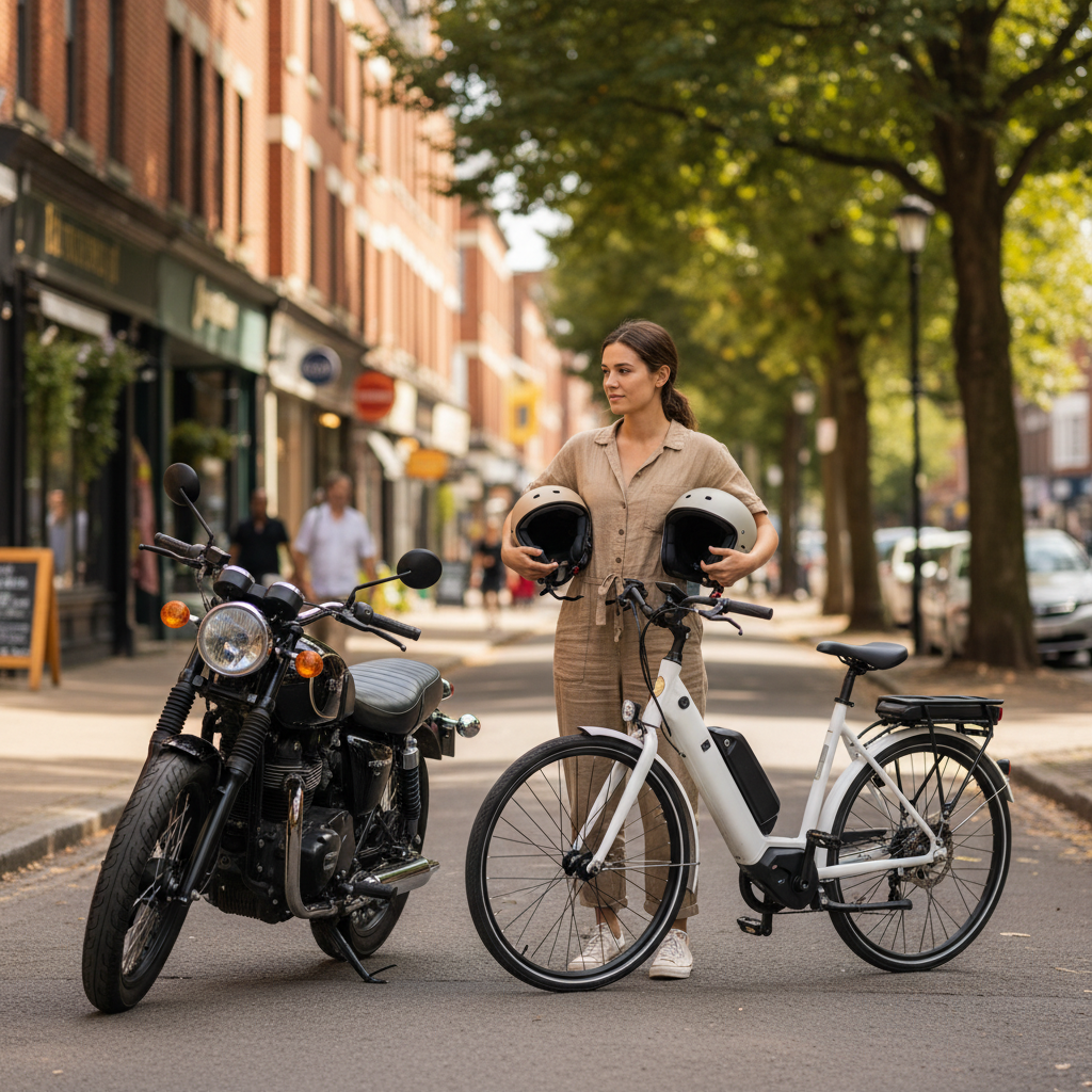 E-Bike vs มอเตอร์ไซค์: เทียบค่าใช้จ่าย ใครคุ้มกว่ากัน?