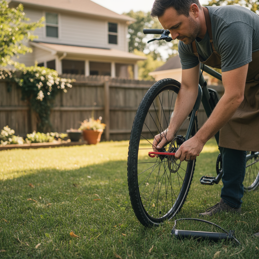 ยางรั่ว! 5 ขั้นตอนเปลี่ยนยาง E-Bike ด้วยตัวเองง่ายๆ