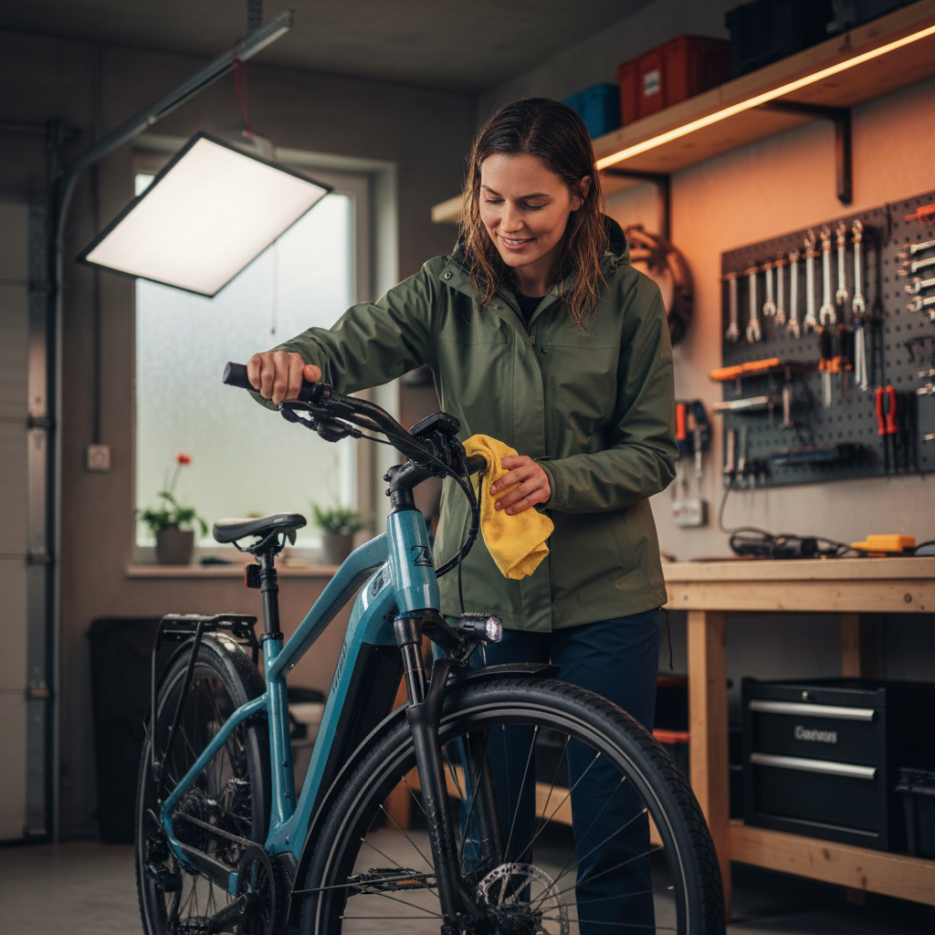 ขี่ E-Bike ลุยฝน? 5 สิ่งต้องทำทันทีหลังถึงบ้าน