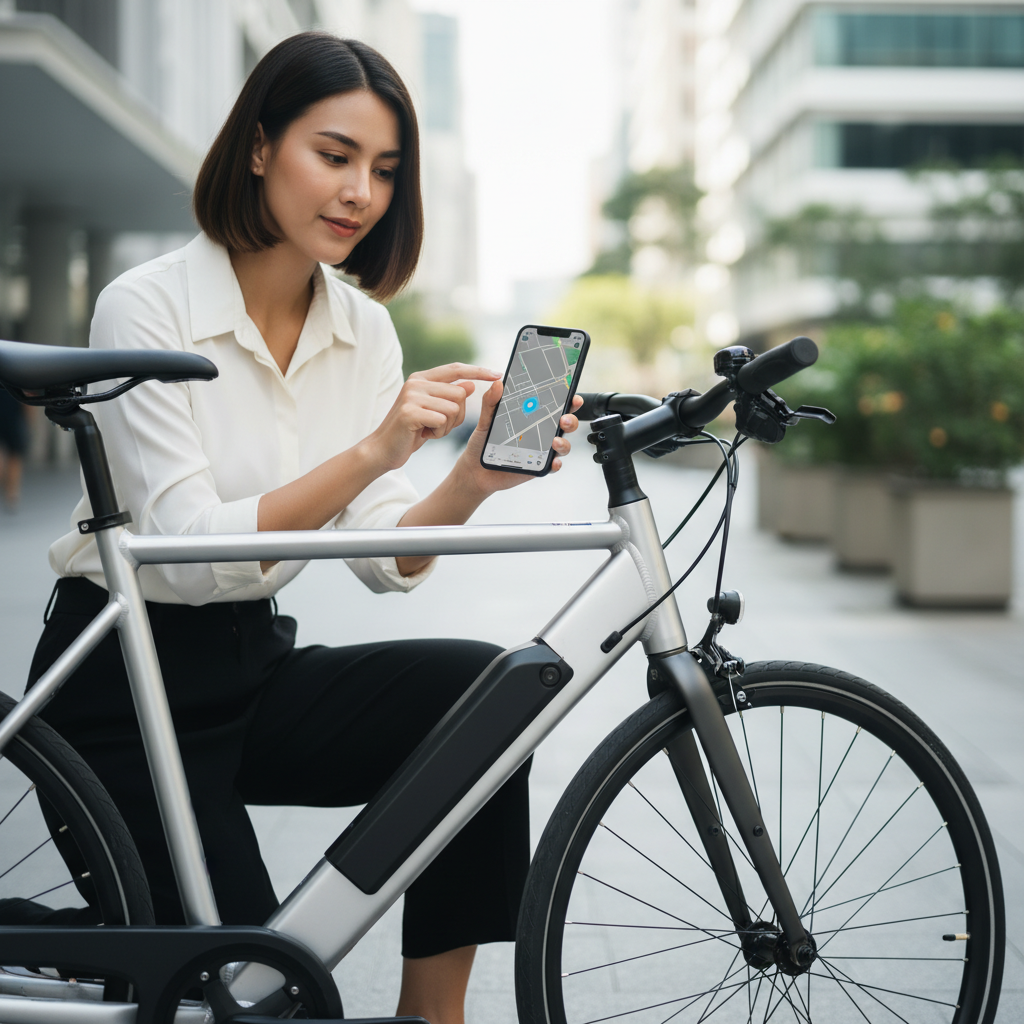 เทรนด์กันขโมย E-Bike ปี 2026: GPS และระบบล็อกอัจฉริยะ