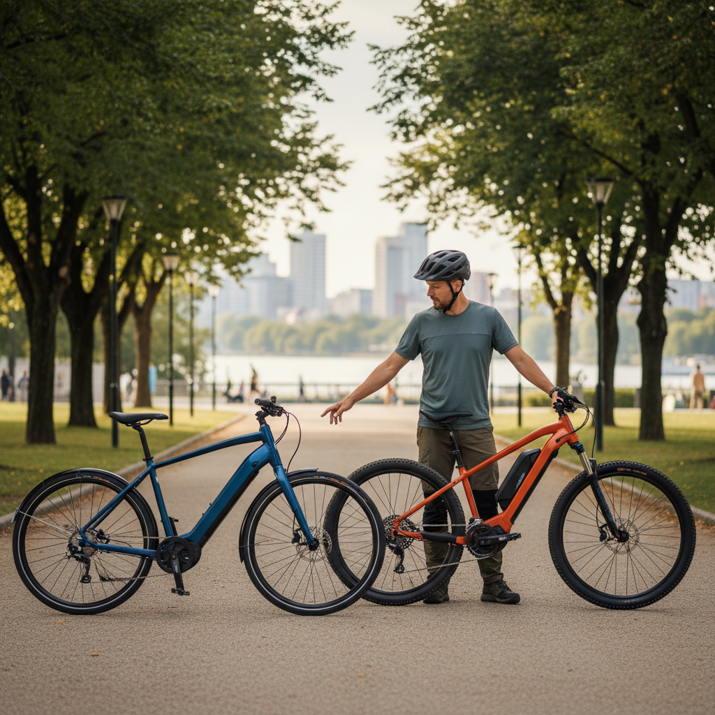 มอเตอร์ดุมล้อ vs มอเตอร์กลาง: เลือก E-Bike ให้เหมาะกับคุณ