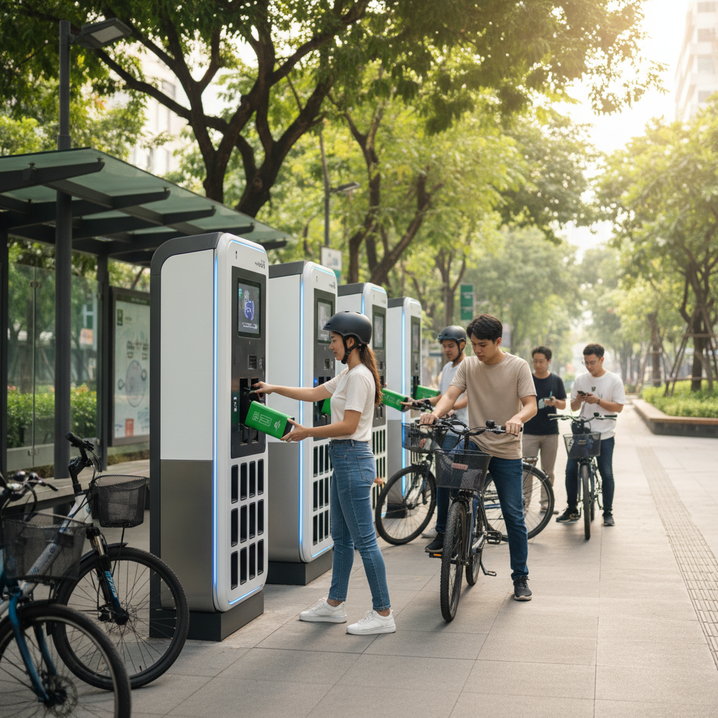 สถานีสลับแบตฯ E-Bike: อนาคตใหม่ของการชาร์จในไทย?