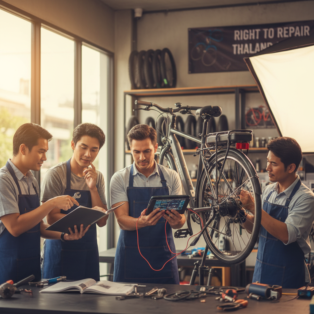 Right to Repair: เทรนด์โลกที่อาจเปลี่ยนวงการซ่อม E-Bike