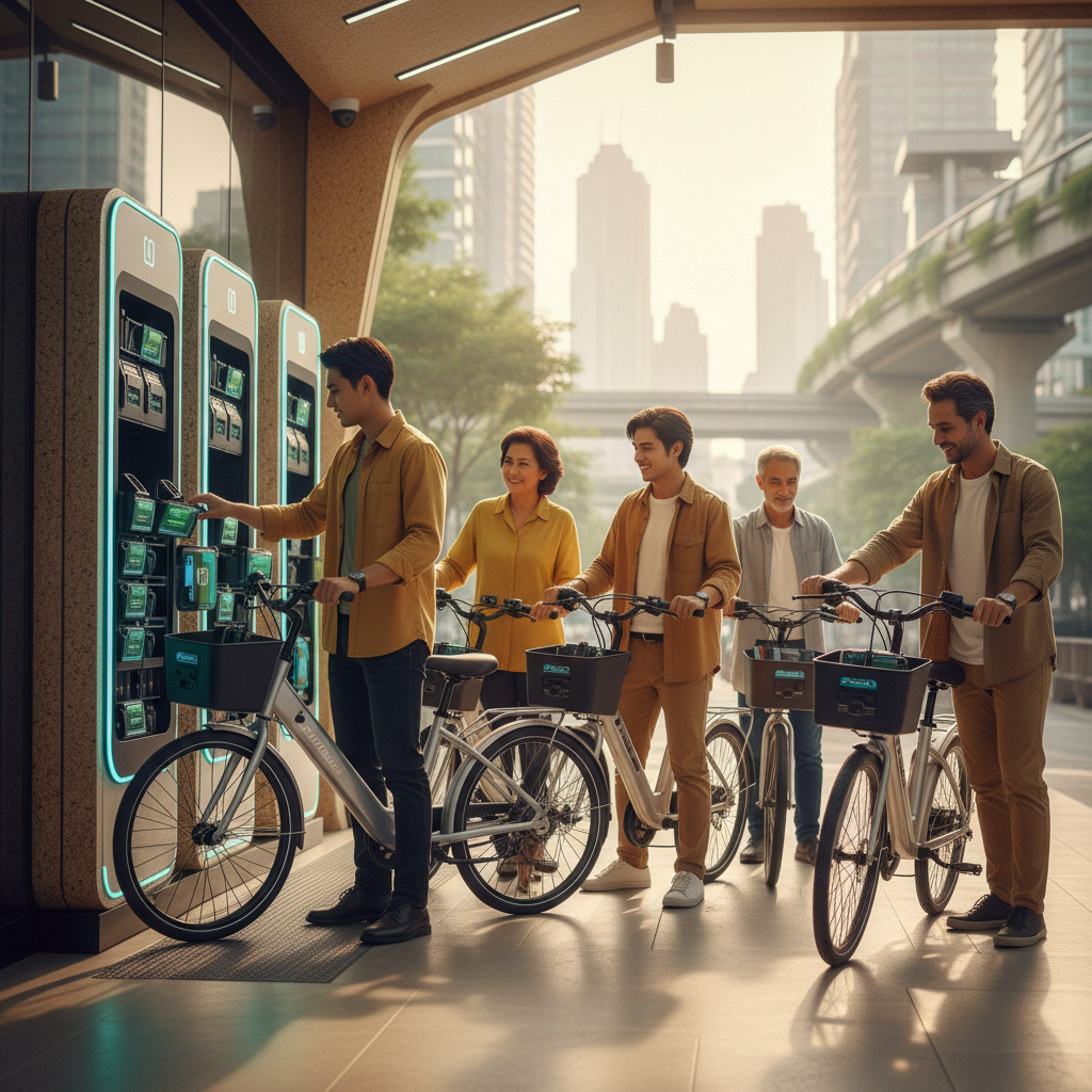 สถานีสลับแบตฯ E-Bike: อนาคตการชาร์จในไทย?