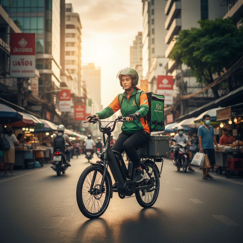 เทรนด์ E-Bike Delivery ปี 2026: ไรเดอร์เลือกใช้จริง?