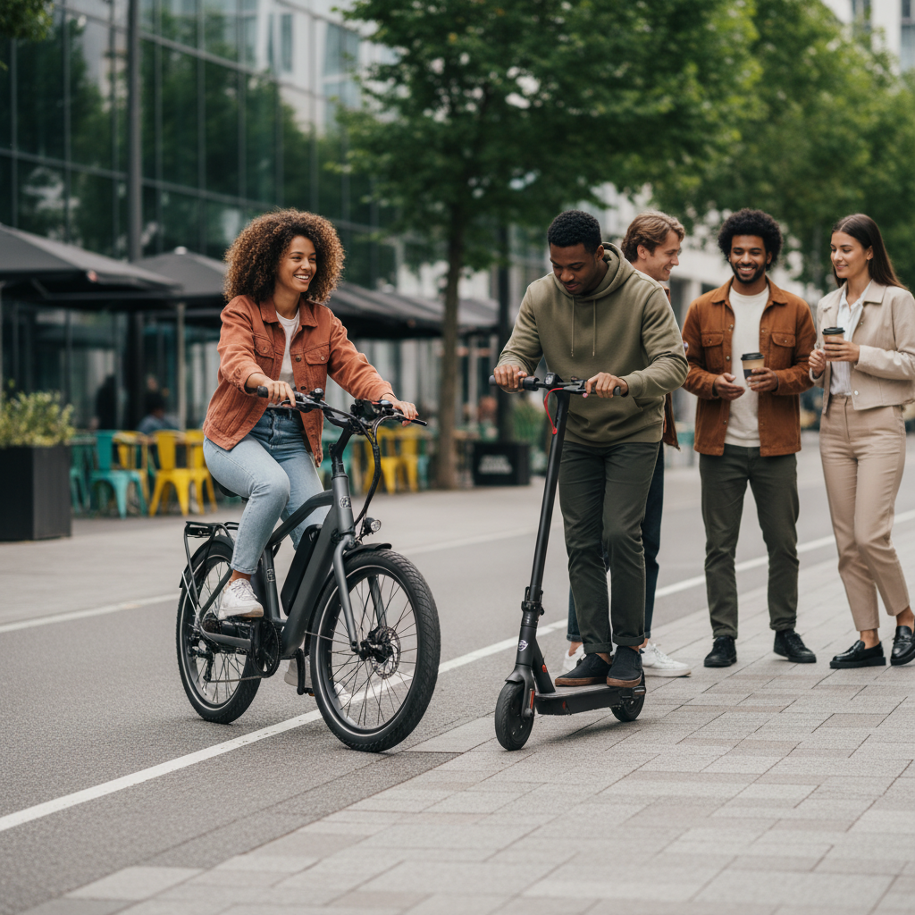 E-Bike vs สกู๊ตเตอร์ไฟฟ้า: เลือกคันไหนที่ใช่สำหรับคุณ?