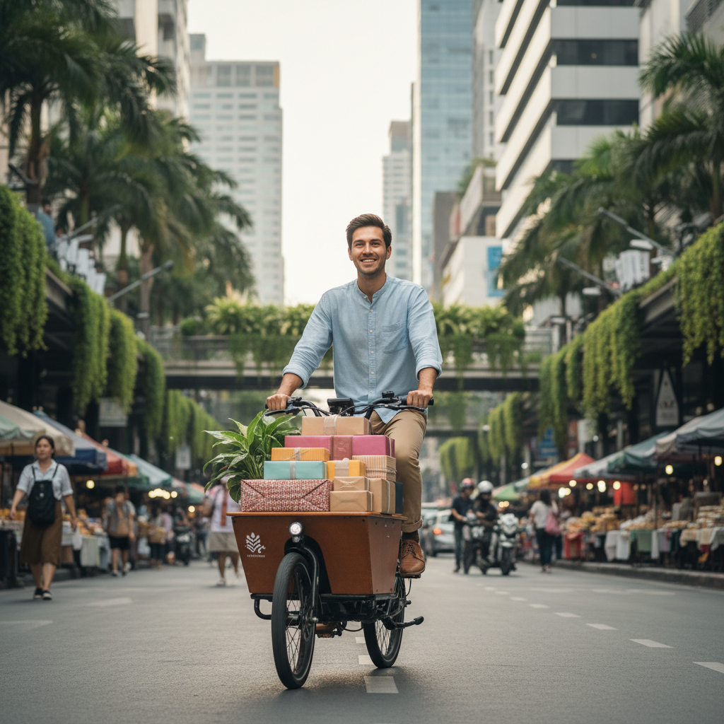 E-Cargo Bike: ขนส่งยุคใหม่ ประหยัด คล่องตัวเพื่อ SME