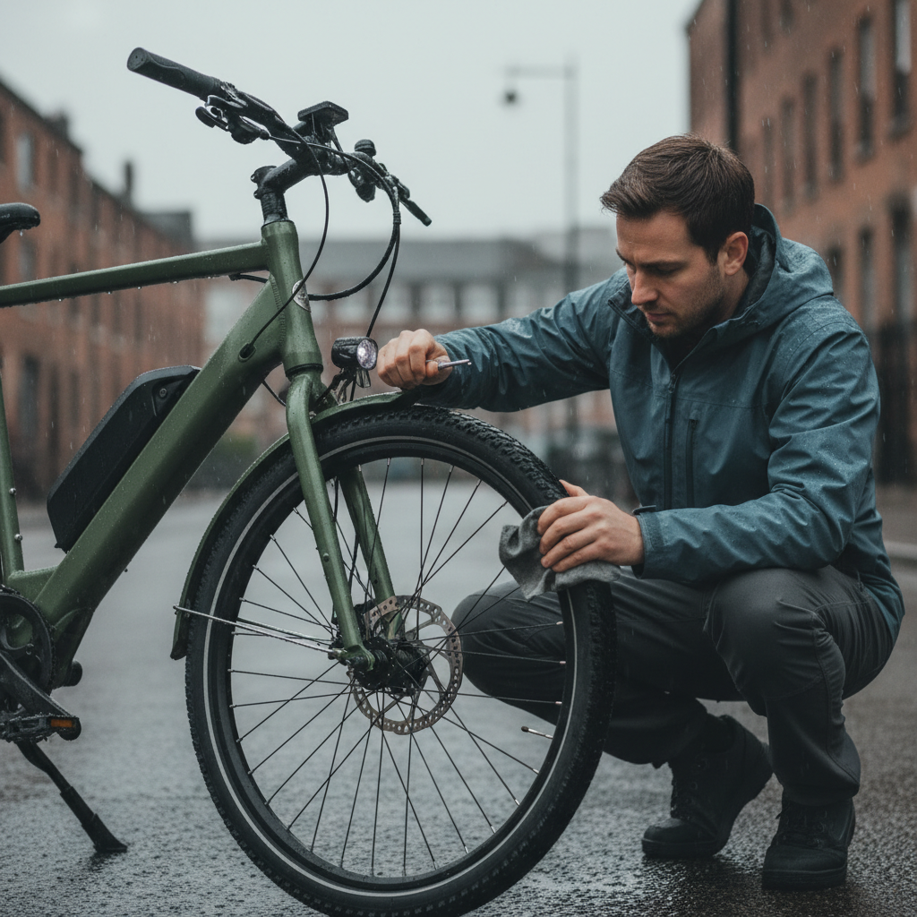 เตรียม E-Bike รับหน้าฝน: 5 จุดต้องเช็คเพื่อความปลอดภัย