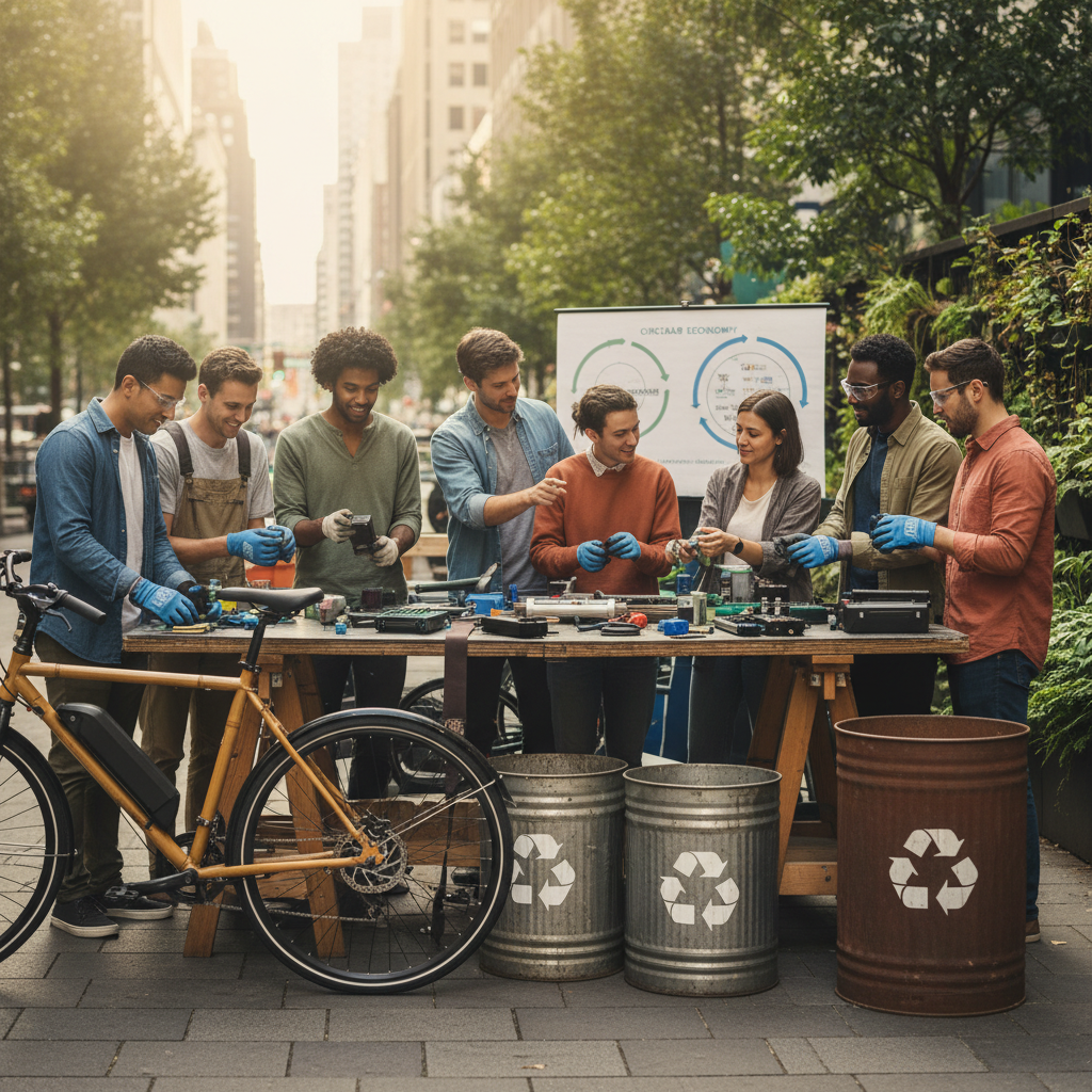 E-Bike กับเศรษฐกิจหมุนเวียน: อนาคตที่ยั่งยืนของ EV