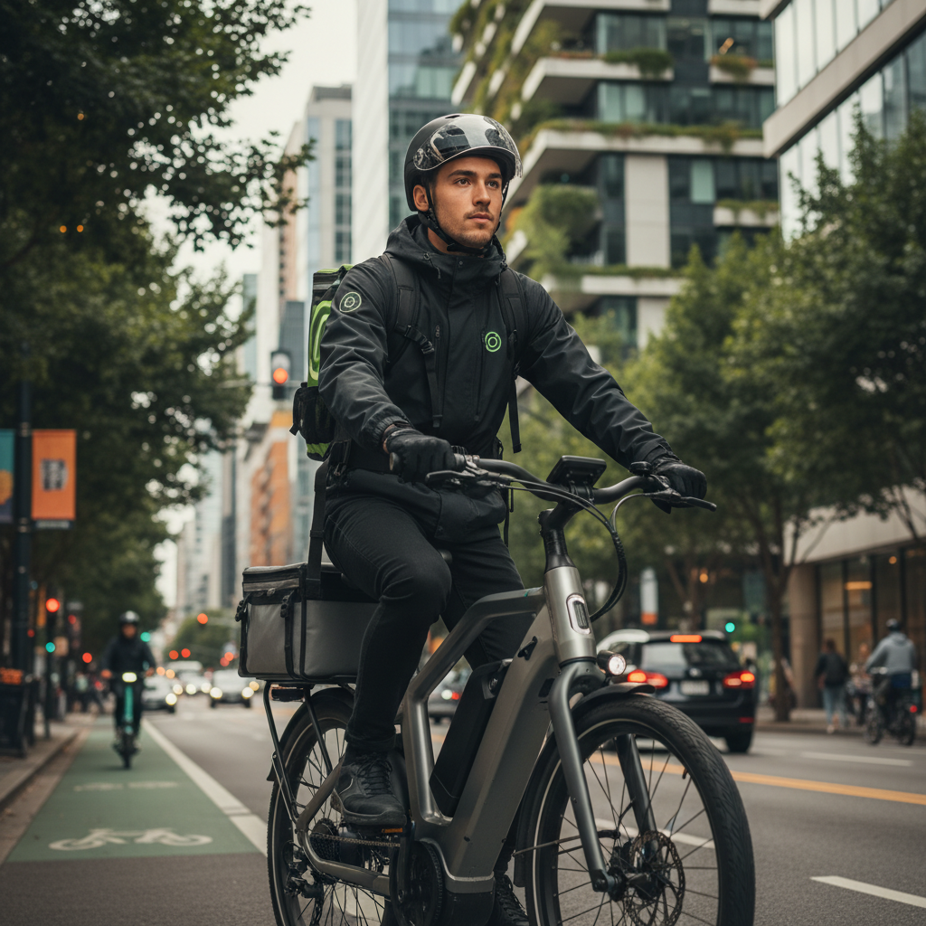 ไรเดอร์เปลี่ยนใจ? E-Bike เทรนด์ใหม่ธุรกิจเดลิเวอรี่