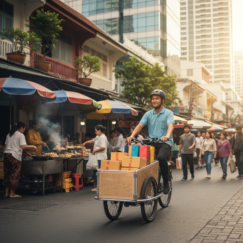 E-Cargo Bike: อนาคตโลจิสติกส์ในเมืองที่ต้องจับตา