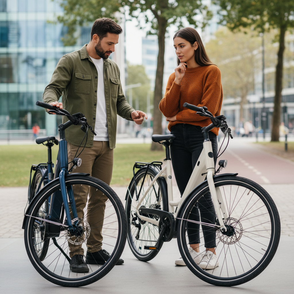 มอเตอร์ดุมล้อ vs มอเตอร์กลาง: เลือก E-Bike แบบไหนดี?