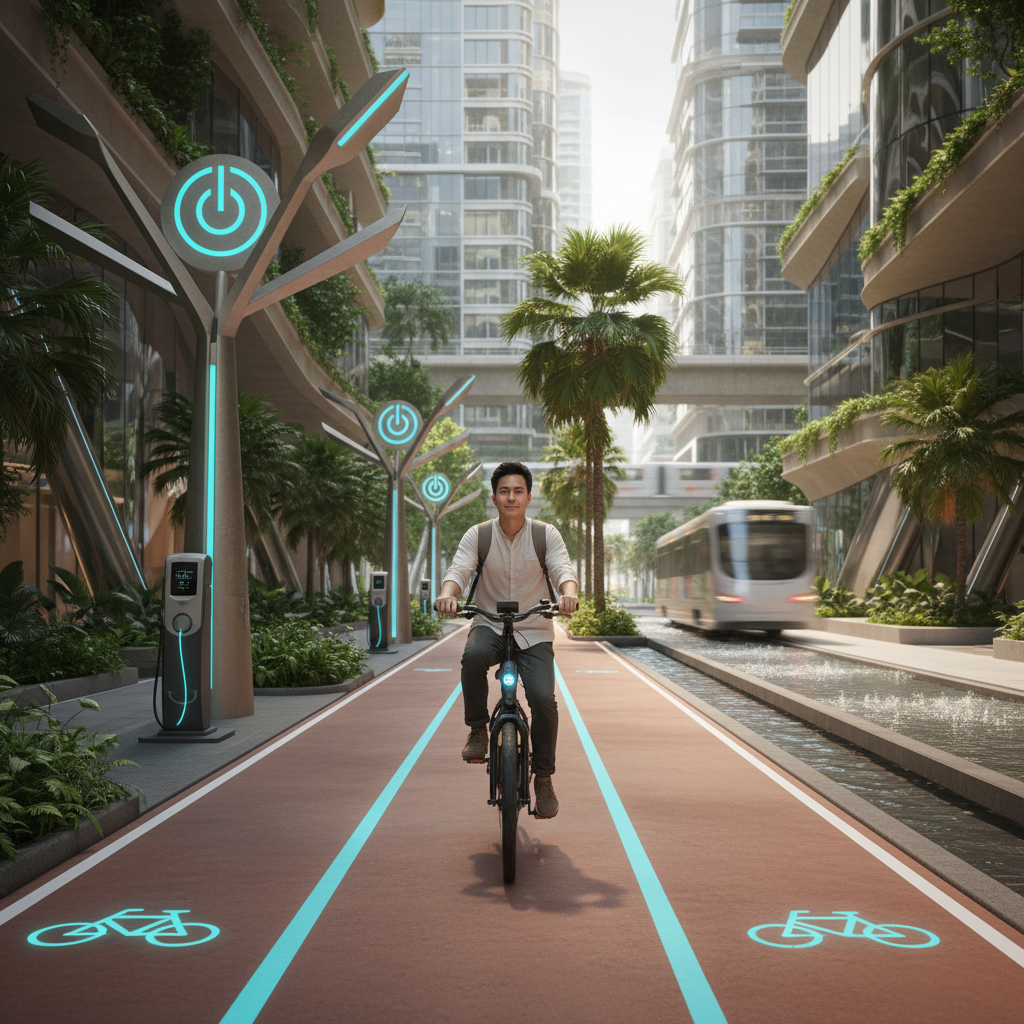 E-Bike กับ Smart City: อนาคตเลนจักรยานและที่ชาร์จในไทย