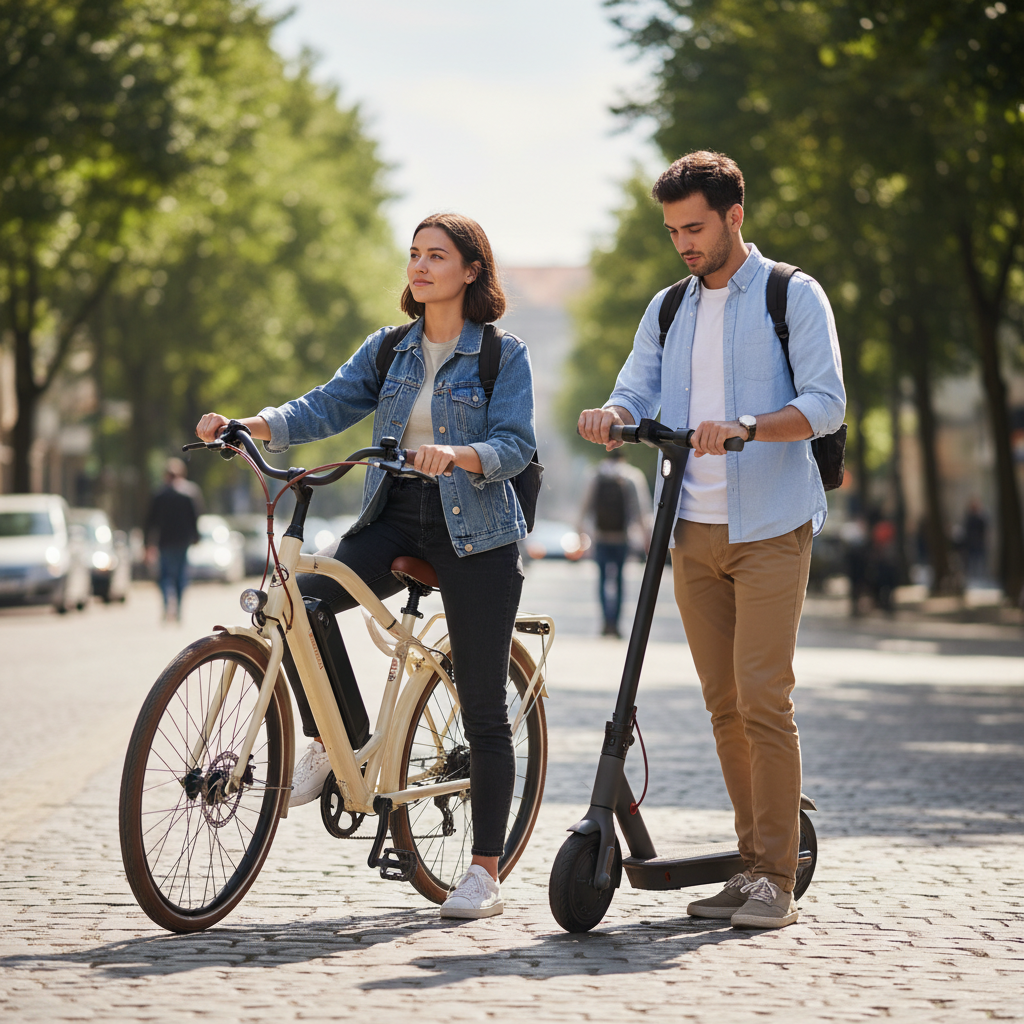 E-Bike vs สกู๊ตเตอร์ไฟฟ้า: เลือกคันไหนที่ใช่สำหรับคุณ?