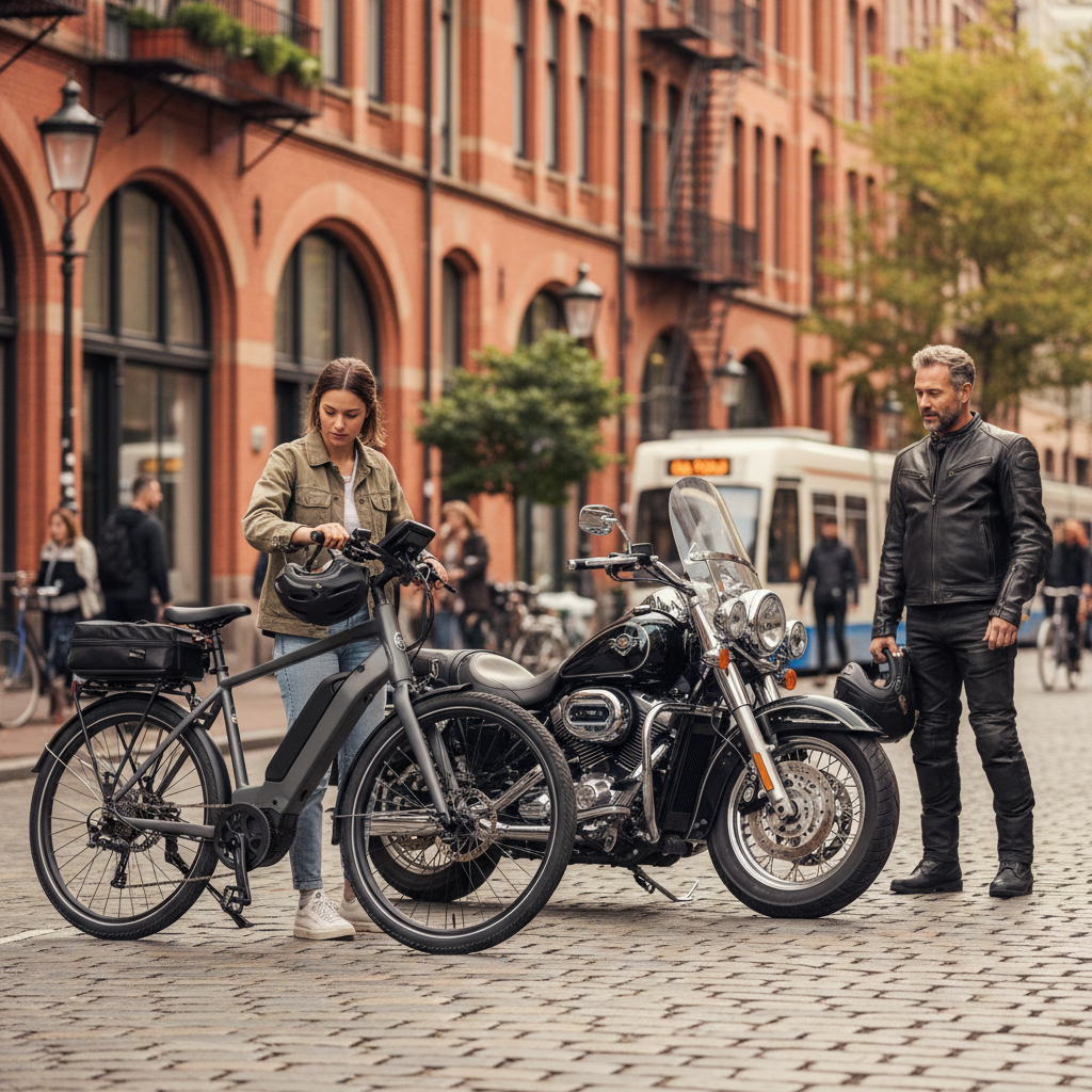 E-Bike vs มอเตอร์ไซค์: เทียบค่าใช้จ่าย 1 ปี ใครคุ้มกว่า?