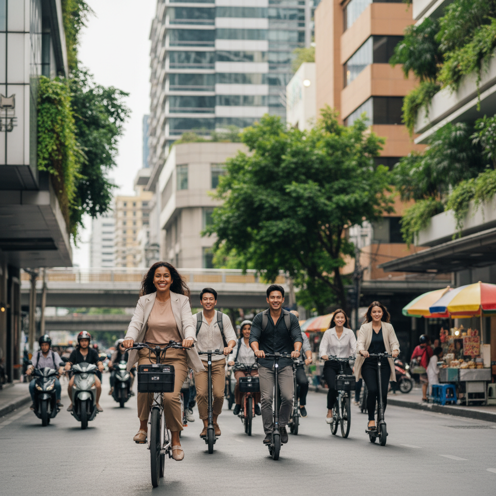 Micromobility เทรนด์ใหม่! E-Bike จะเปลี่ยนเมืองไทยอย่างไร?