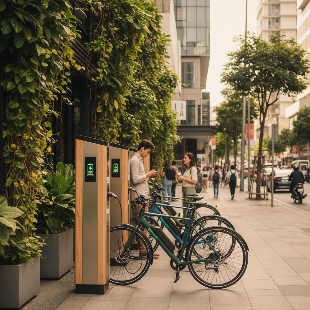 อนาคตที่จอด-ชาร์จ E-Bike ในไทย จะเกิดขึ้นเมื่อไหร่?