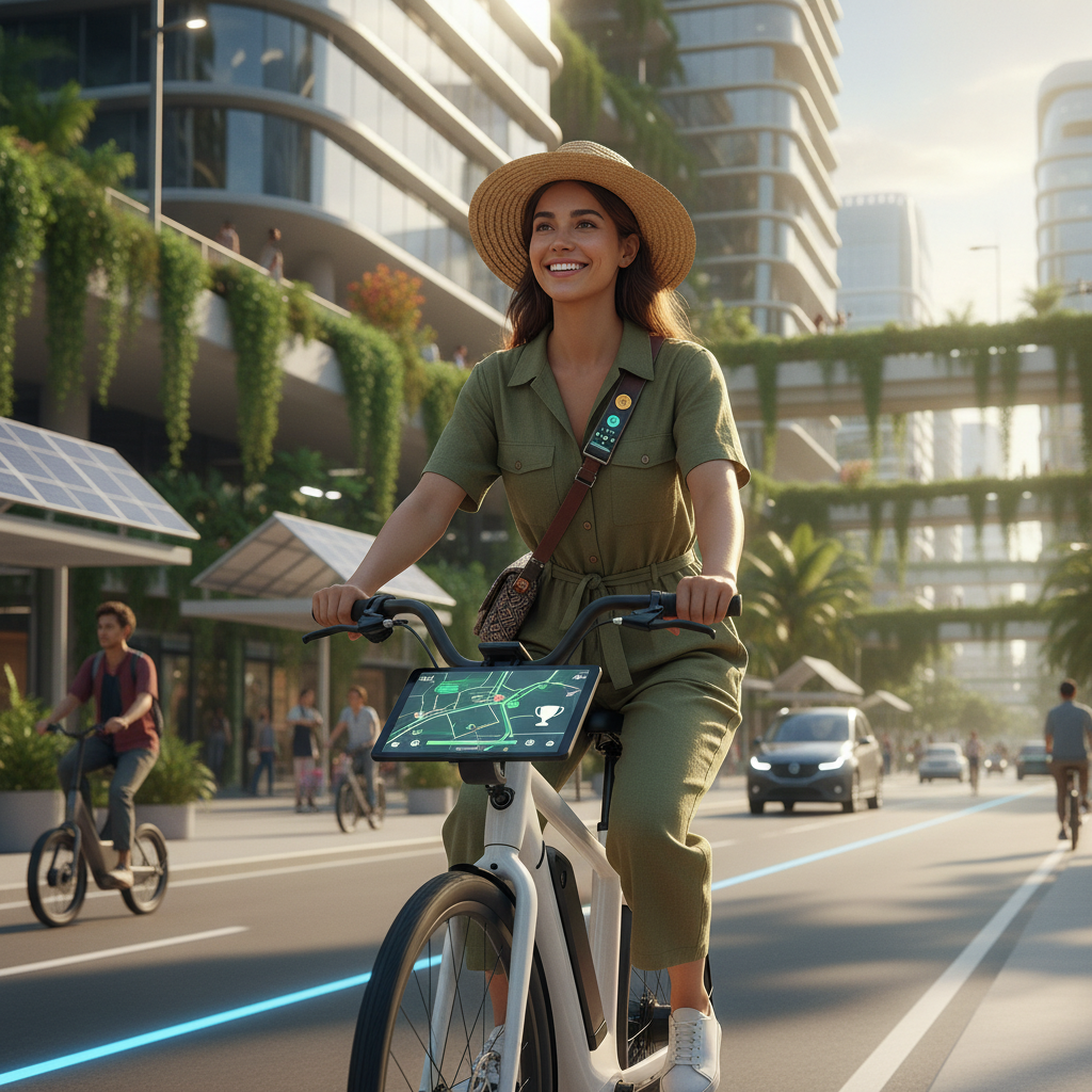 ขี่ E-Bike เก็บแต้ม? อนาคตเดินทางในเมืองยุคใหม่