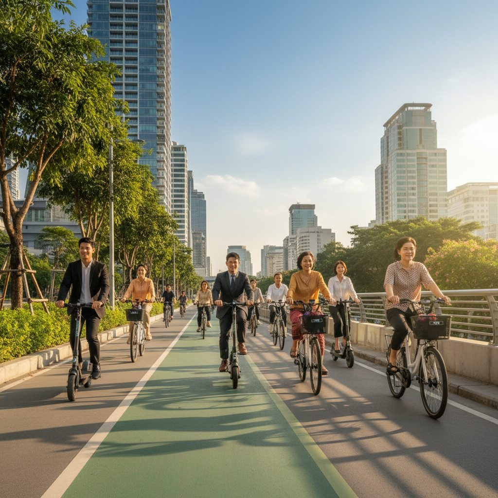เลนจักรยานใหม่ กทม.: ส่งผลดีต่อผู้ใช้ E-Bike อย่างไร?