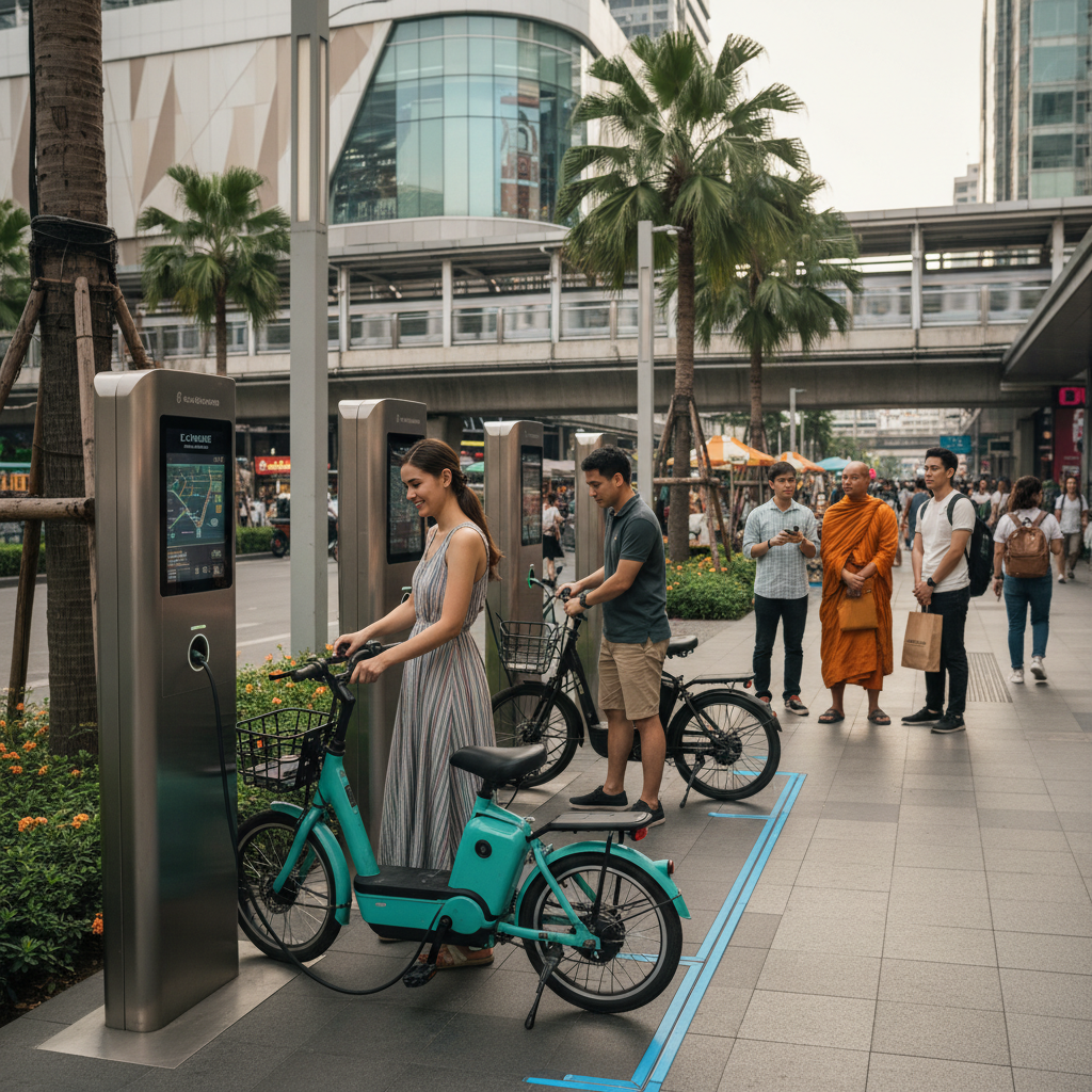 อนาคตจุดชาร์จ E-Bike สาธารณะในไทย จะเกิดขึ้นจริงไหม?