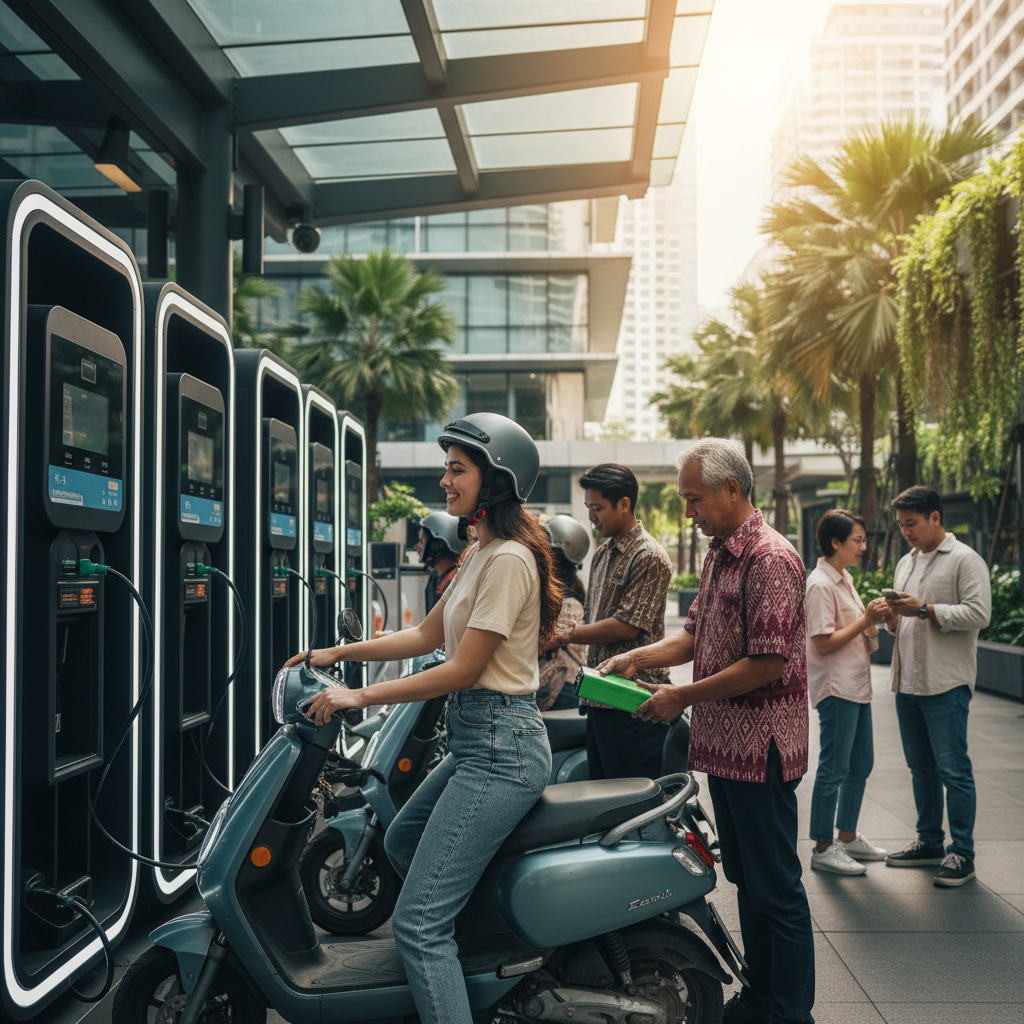 สถานีสลับแบตฯ E-Bike: อนาคตการชาร์จที่ไม่ต้องรอ?