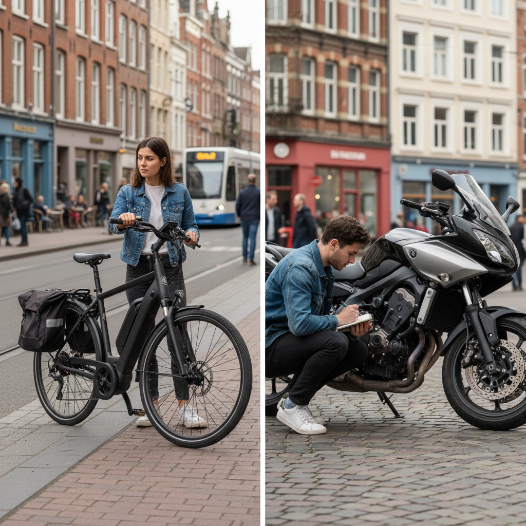 E-Bike vs มอเตอร์ไซค์: เทียบค่าใช้จ่ายใครคุ้มกว่า?