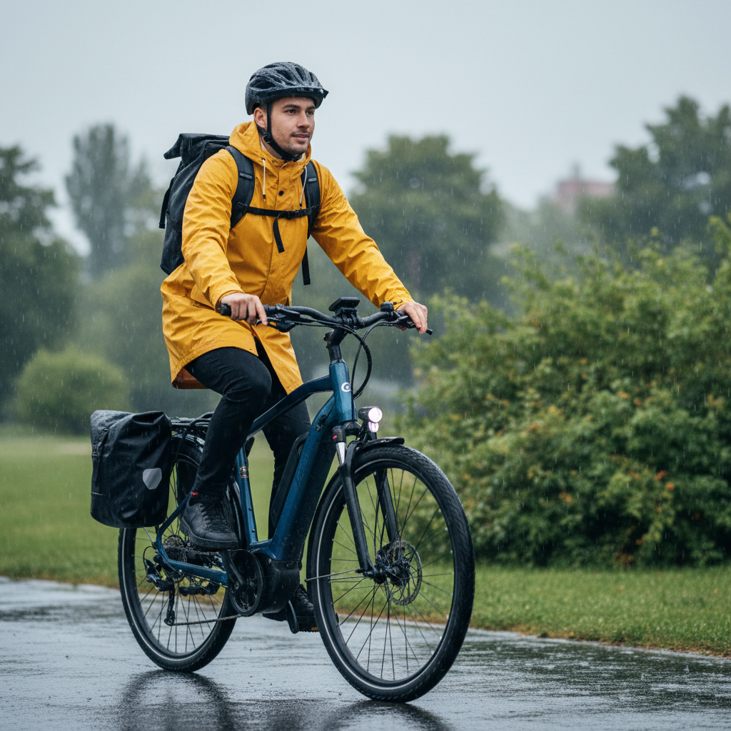 ลุยฝนปลอดภัย! 5 วิธีดูแล E-Bike ในหน้าฝน