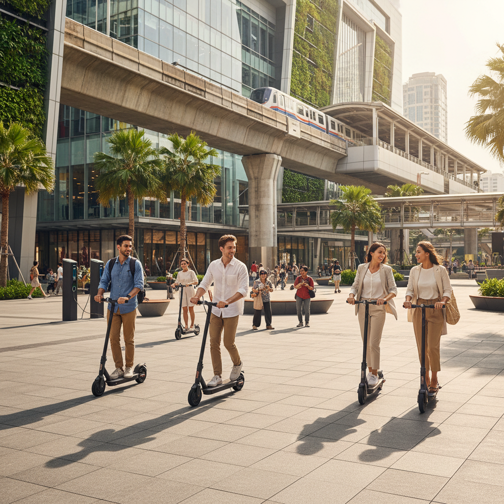 Micro-Mobility เทรนด์เปลี่ยนเมือง สกู๊ตเตอร์ไฟฟ้ามาแน่!