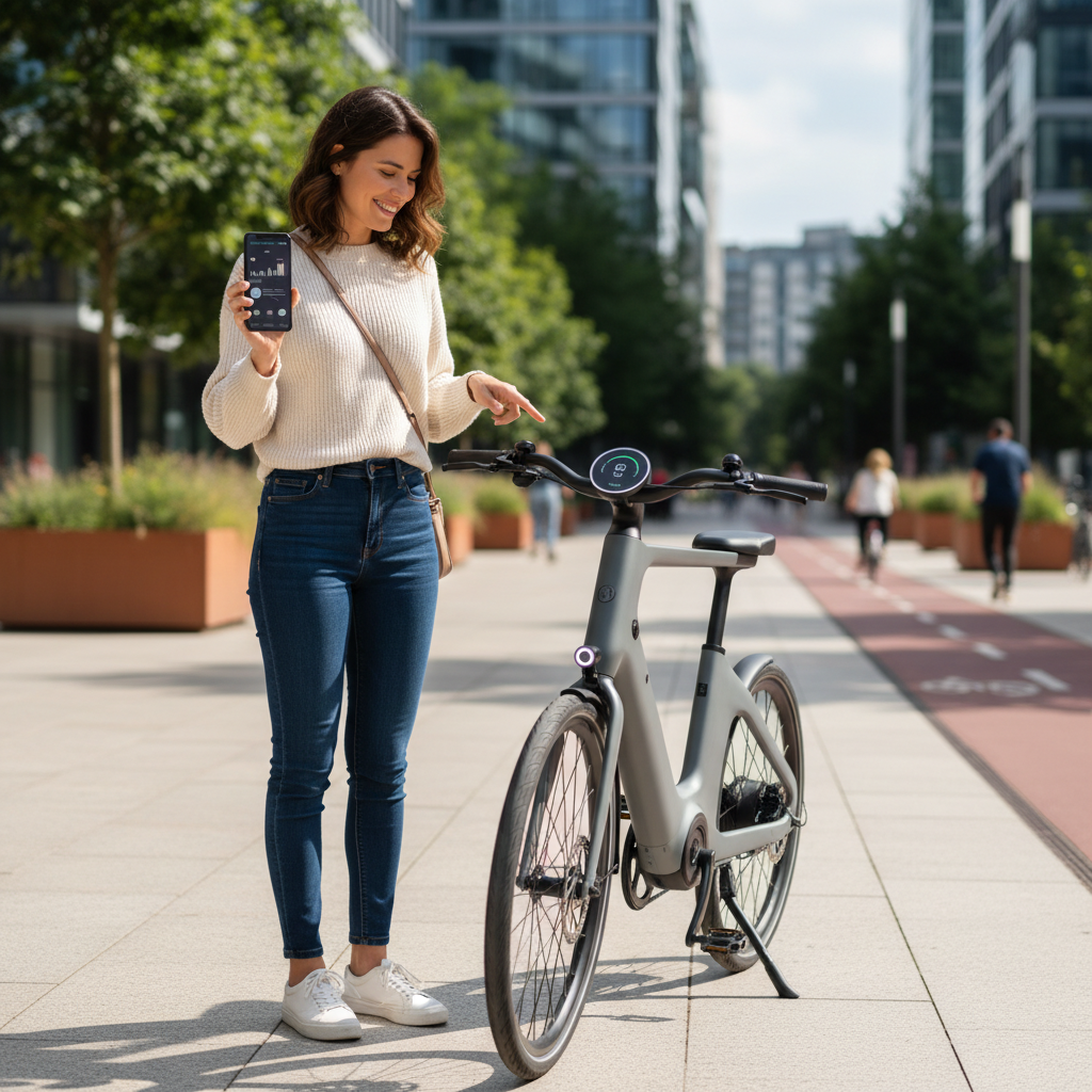 เทรนด์ E-Bike อัจฉริยะ: ต่อแอปฯ กันขโมย เช็คแบตฯ