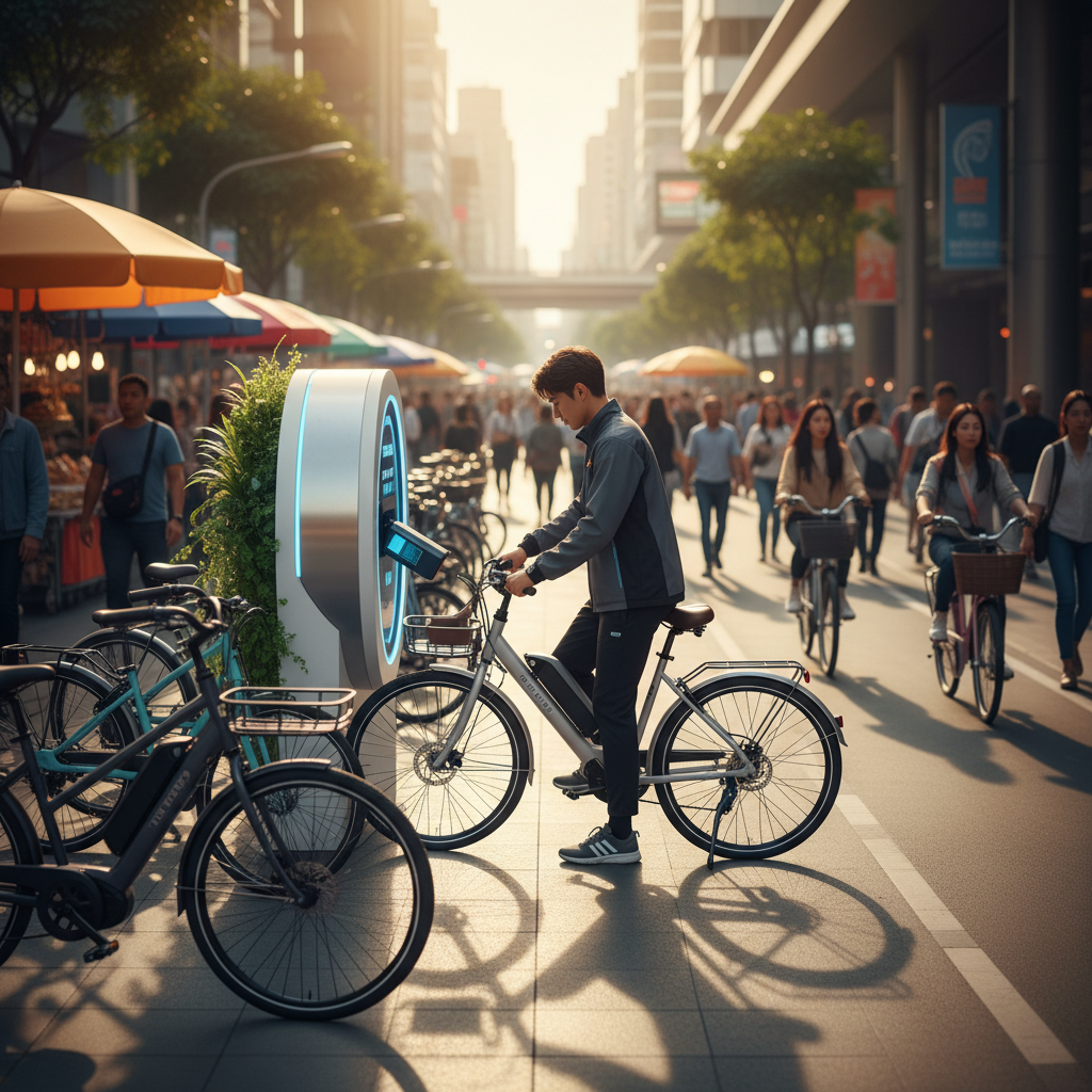 ไม่ต้องรอชาร์จ! สถานีสลับแบตฯ E-Bike เทรนด์ใหม่ 2569