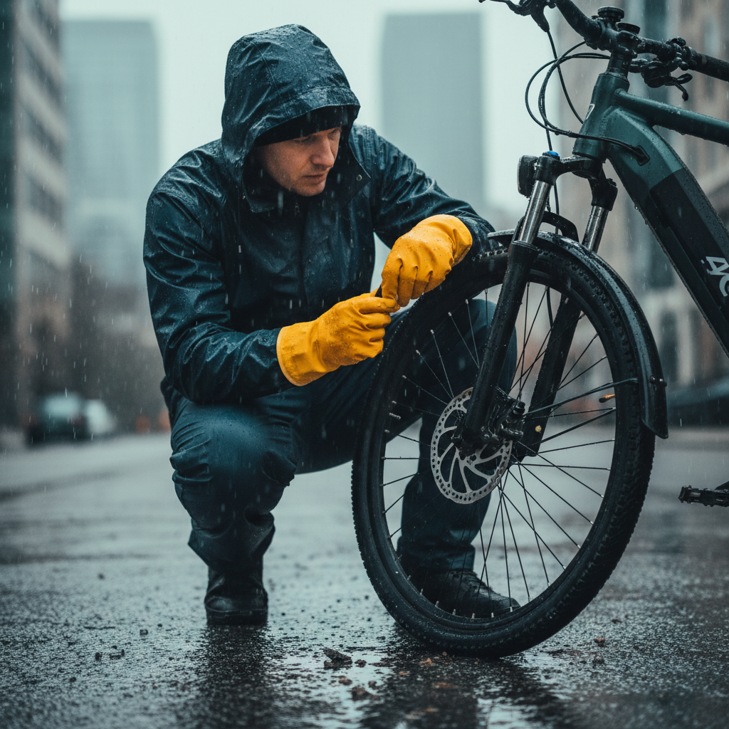 รับหน้าฝน! เช็ค 5 จุด E-Bike ก่อนลุยน้ำขัง