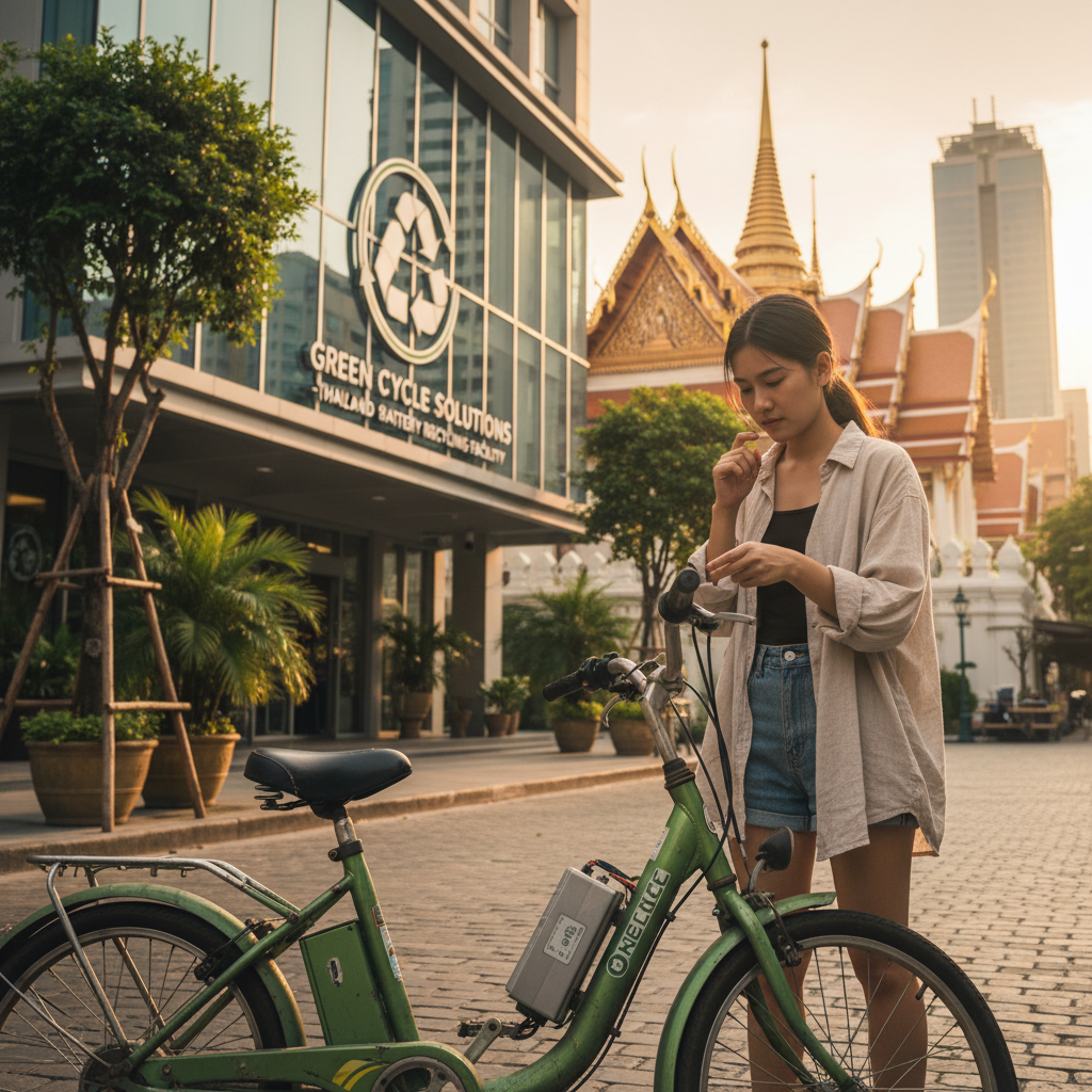E-Bike เก่าไปไหน? อนาคตแบตฯ และการรีไซเคิล EV