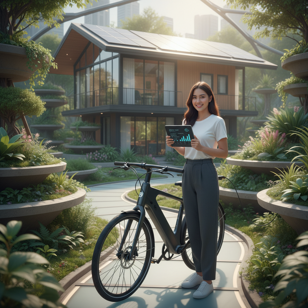 อนาคตพลังงาน: E-Bike จ่ายไฟให้บ้านด้วยเทคโนโลยี V2G