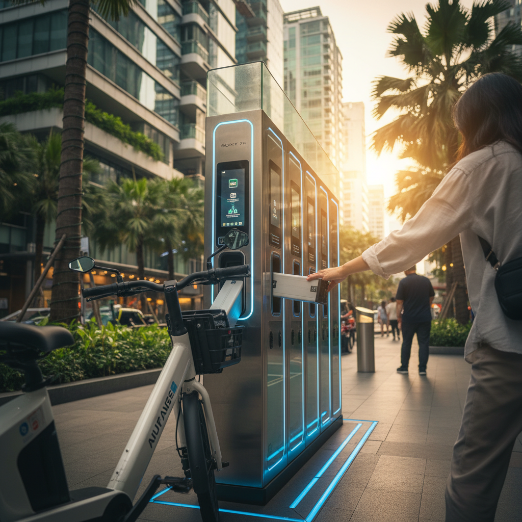 สถานีสลับแบตฯ E-Bike: เทรนด์ใหม่ที่อาจมาถึงไทยปี 2026
