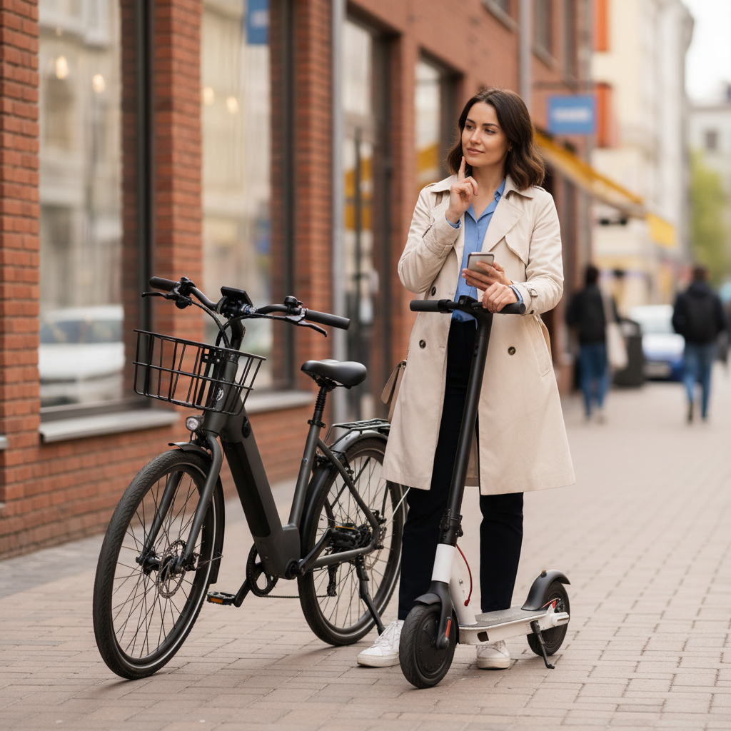 E-Bike vs สกู๊ตเตอร์ไฟฟ้า: เลือกคันไหนที่ใช่สำหรับคุณ?