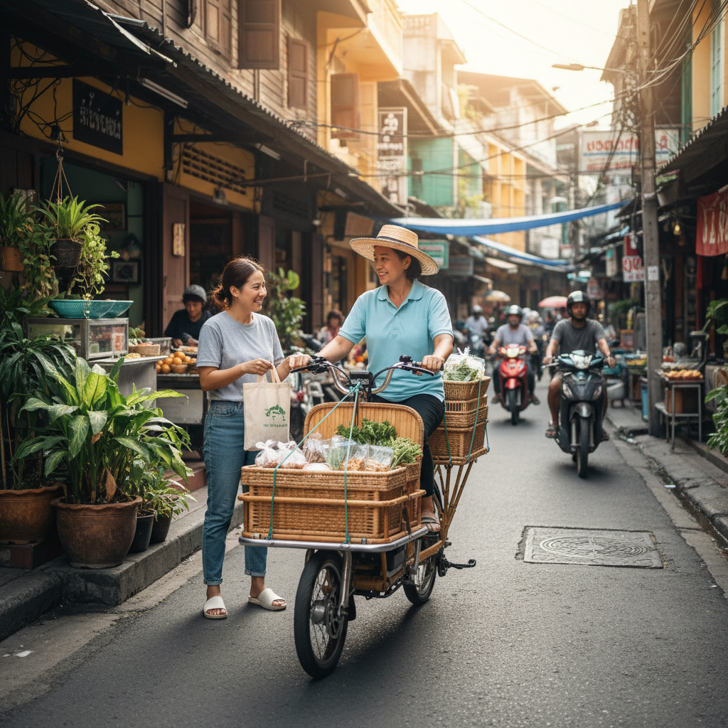 E-Bike ขนส่ง: อนาคตโลจิสติกส์สำหรับ SME ในไทย