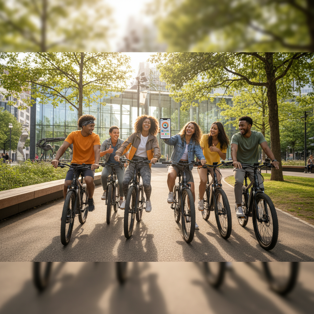 ขี่ E-Bike ให้สนุก! เทรนด์แอป Gamification กำลังมาแรง