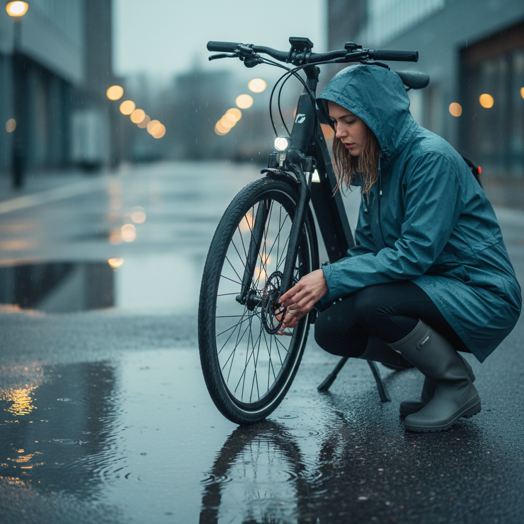 5 วิธีดูแล E-Bike หน้าฝน: ขี่ลุยน้ำอย่างปลอดภัย