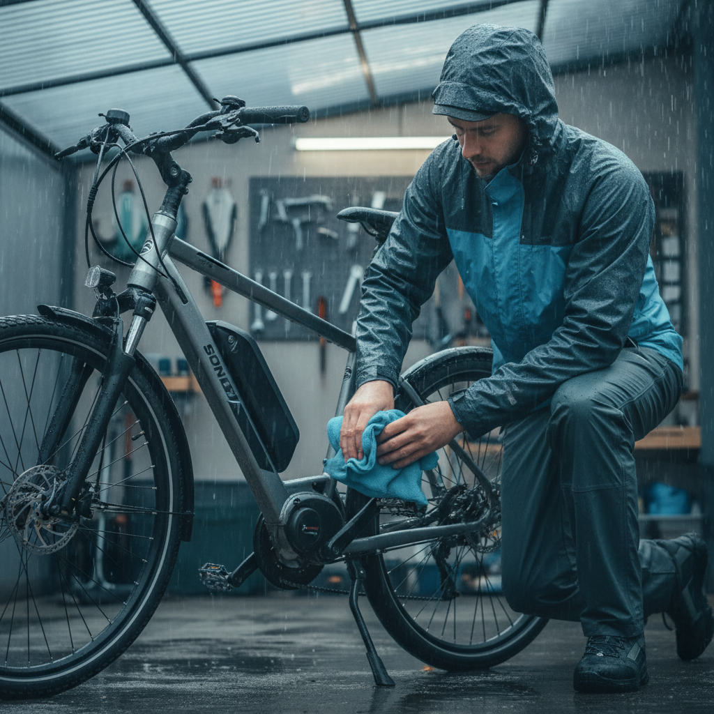 รับมือหน้าฝน! 5 วิธีดูแล E-Bike ไม่ให้ระบบไฟช็อต