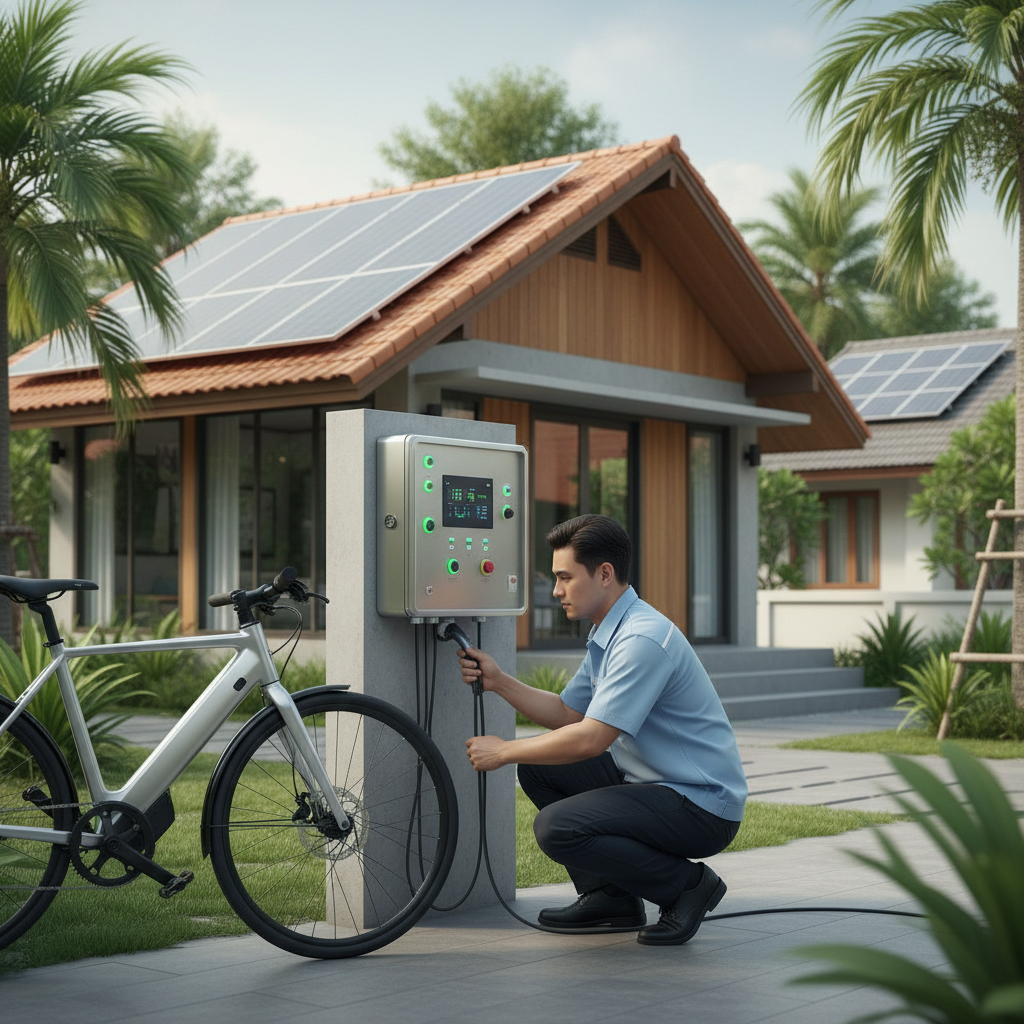 E-Bike จ่ายไฟให้บ้าน? อนาคตเทคโนโลยี V2G ในไทย