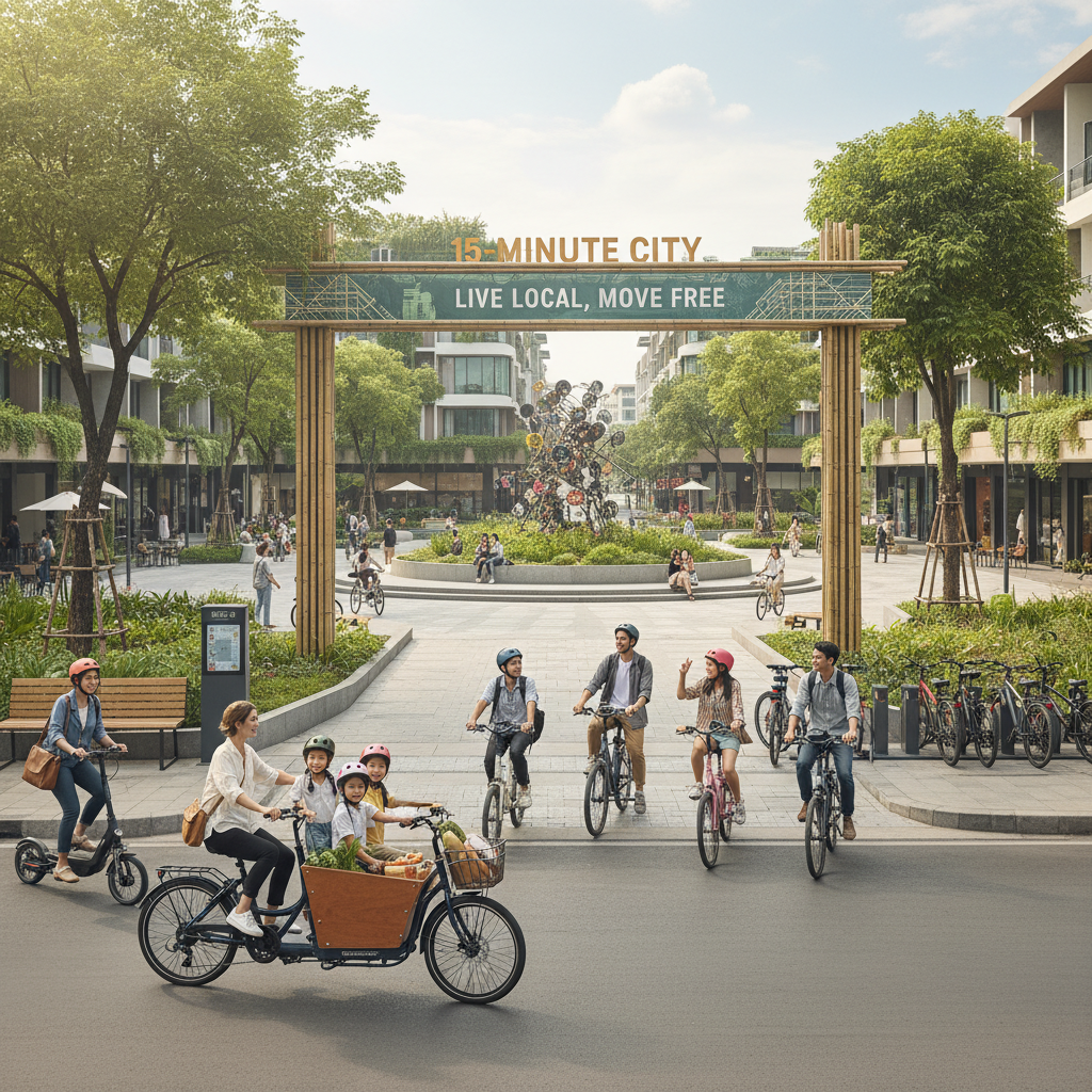 เมือง 15 นาที: เทรนด์โลกที่ E-Bike คือพระเอก