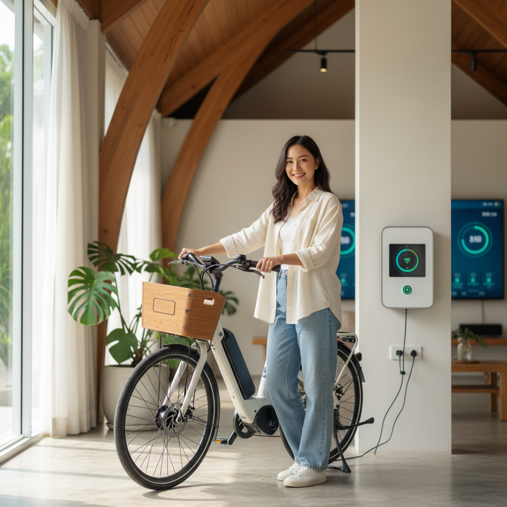 E-Bike ช่วยประหยัดค่าไฟบ้าน? รู้จักเทรนด์ V2G อนาคต EV