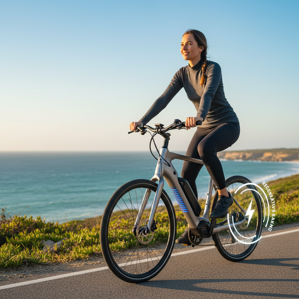 เบรก E-Bike แล้วได้ไฟคืน? รู้จัก Regenerative Braking