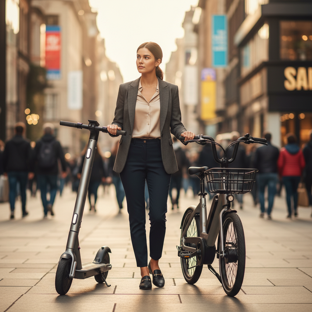 สกู๊ตเตอร์ไฟฟ้า vs. จักรยานไฟฟ้า: เลือกแบบไหนดี?