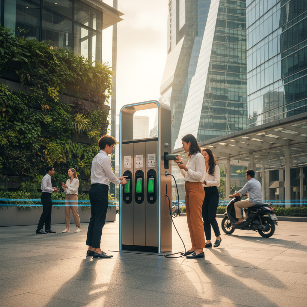 สถานีสลับแบตฯ E-Bike เทรนด์ใหม่ที่อาจมาถึงไทย?