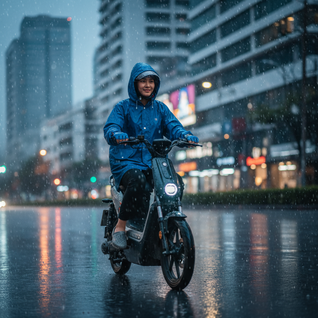 หน้าฝนต้องระวัง! 5 วิธีดูแล E-Bike ไม่ให้พัง