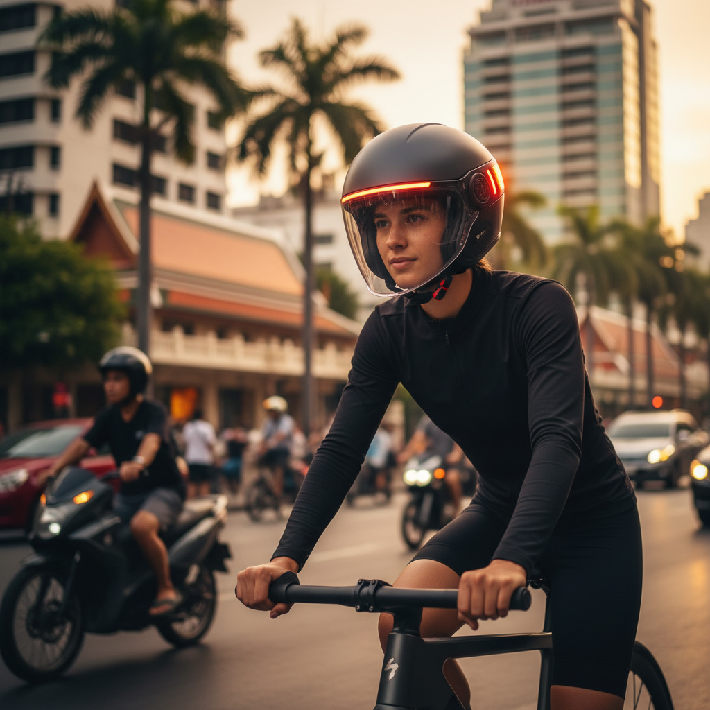 หมวกกันน็อกอัจฉริยะ: เทรนด์ใหม่ความปลอดภัย E-Bike ปี 2026