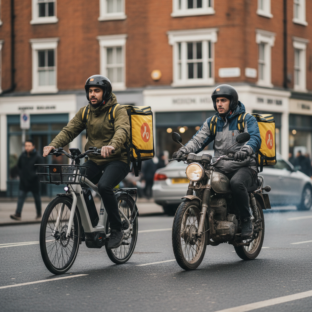 ไรเดอร์ต้องรู้! E-Bike vs มอเตอร์ไซค์ คันไหนคุ้มกว่า?